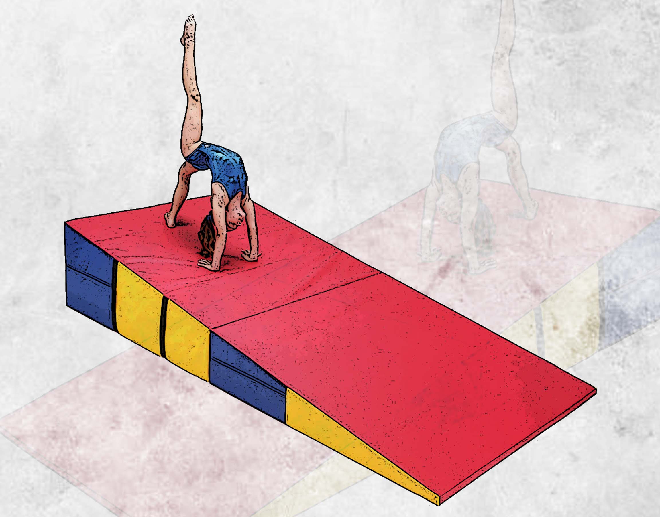 Grip Gymnastic Incline Runway