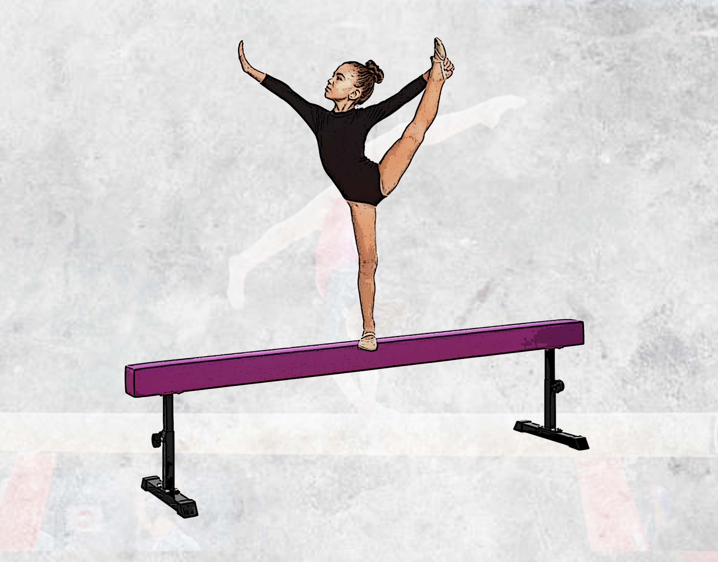 Grip Gymnastics Balancing Beam