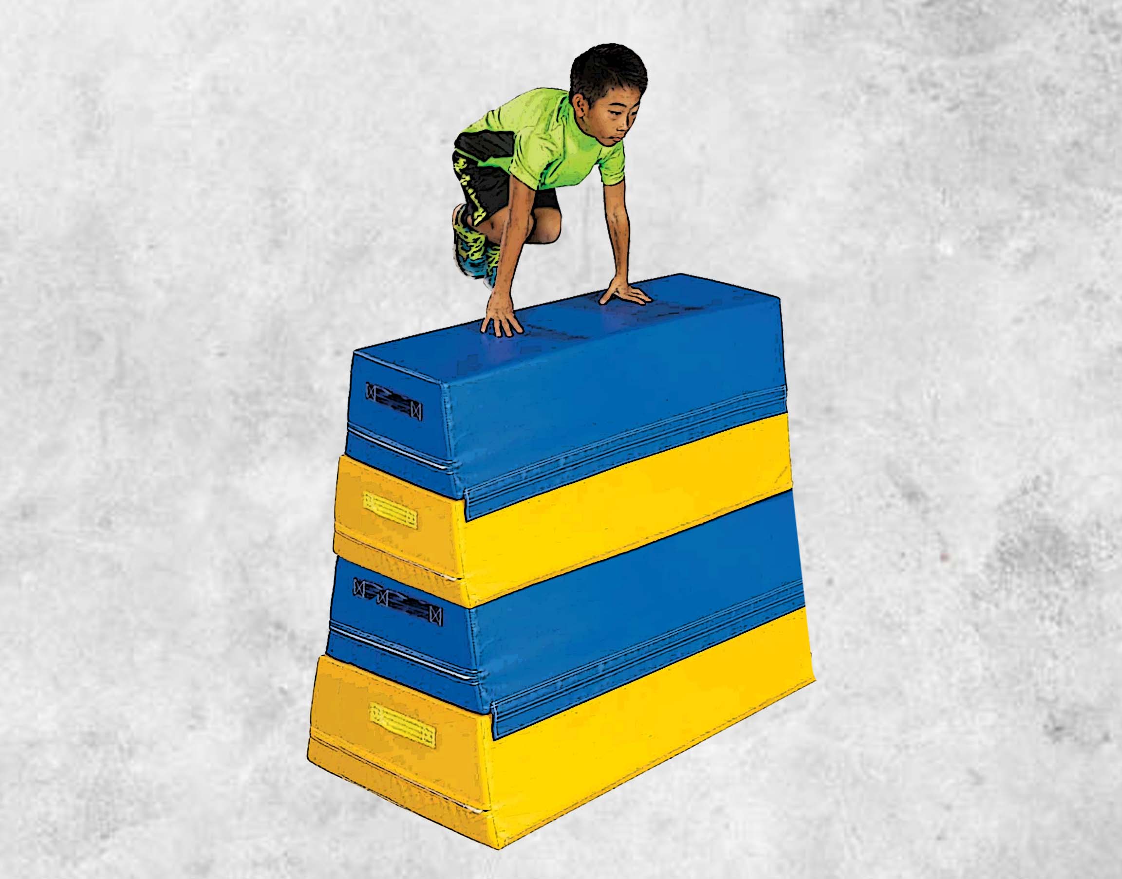 Grip Gymnastic Vaulting Box Foam