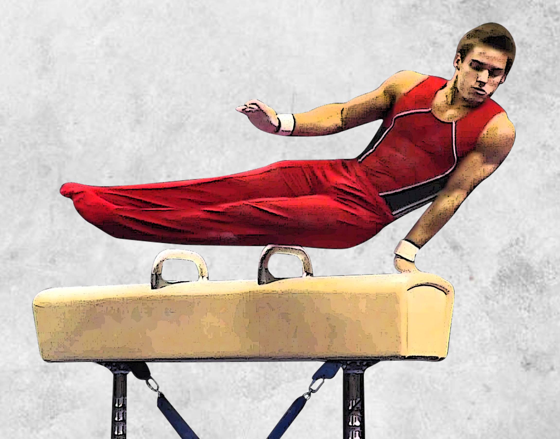 Grip Gymnastic Vaulting Horse
